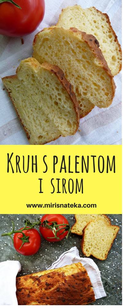 Kukuruzni kruh s palentom i sirom! Mirisna veknica za koju će se tražiti kriškica više!